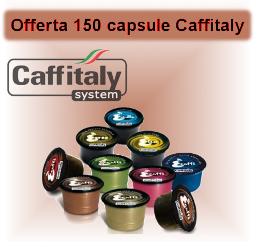 Offerta: 150 capsule Caffitaly a scelta